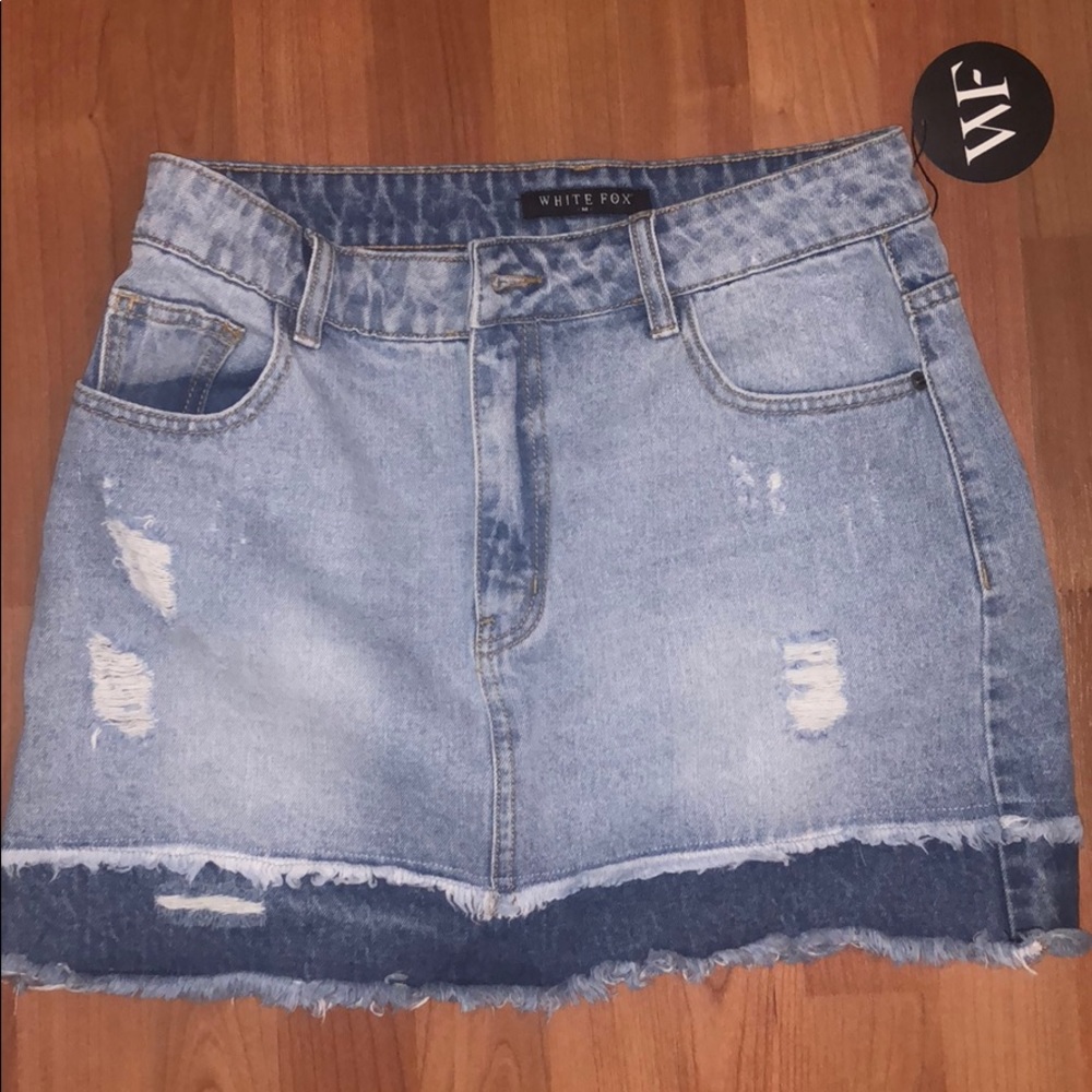Denim skirt